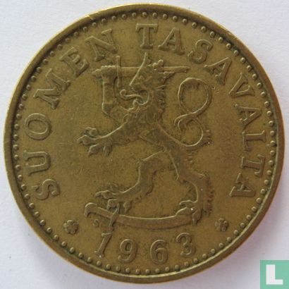 Finlande 20 penniä 1963 - Image 1