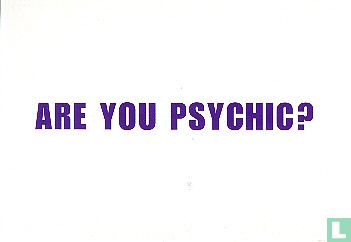 B040131 - Char, the medium "Are You Psychic?" - Bild 1