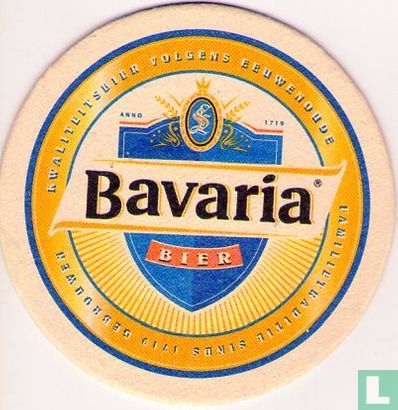 Bavaria Bier 10.7cm (geel)
