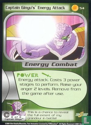 Captain Ginyu's Energy Attack