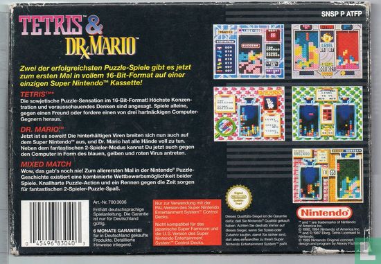 Tetris & Dr. Mario - Bild 2