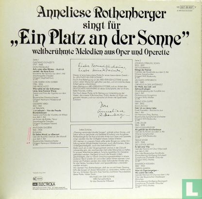 Anneliese Rothenberger singt für "Ein Platz ander Sonne" - Image 2