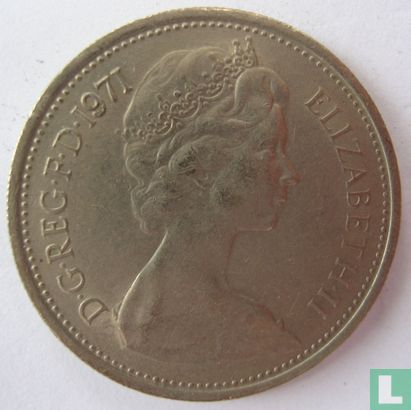 Verenigd Koninkrijk 5 new pence 1971 - Afbeelding 1