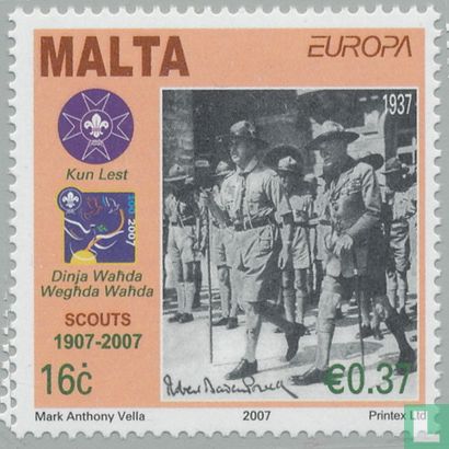 Europa - Honderd jaar scouting