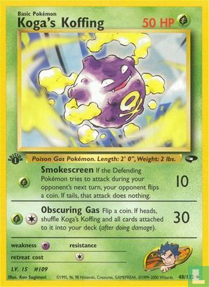 Koga's Koffing - Afbeelding 1