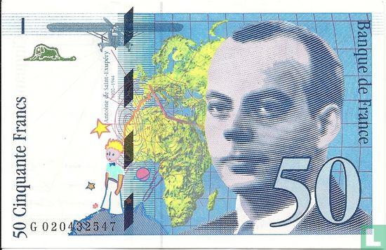 Frankrijk 50 francs - Afbeelding 1