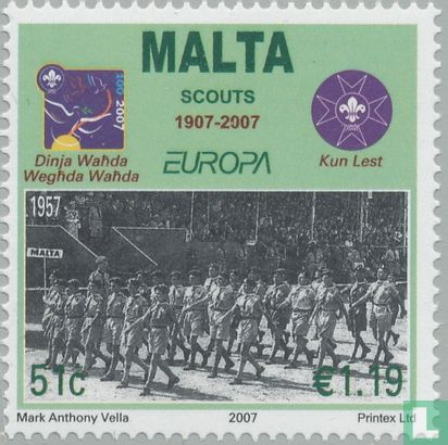Europe - Cent ans de scoutisme