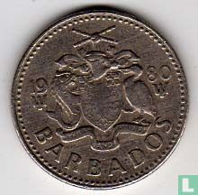 Barbados 25 cents 1980 (zonder FM) - Afbeelding 1