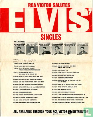 RCA Victor Salutes Elvis (100,000,000 World-Wide Sales) - Image 3