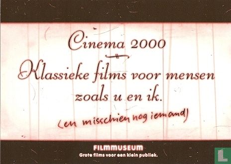 B002657 - de Volkskrant / Nederlands Filmmuseum "Cinema 2000" - Afbeelding 1