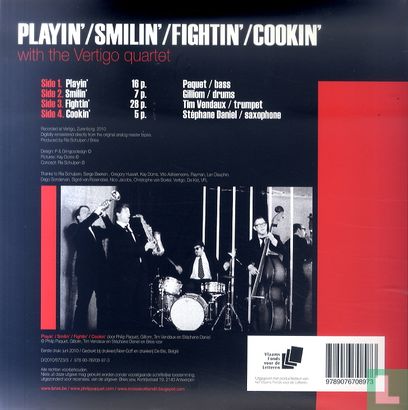 Playin'/Smilin'/Fightin'/Cookin' with the Vertigo Quartet - Afbeelding 2