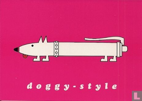 B003941 - Jonge Honden "doggy-style" - Afbeelding 1