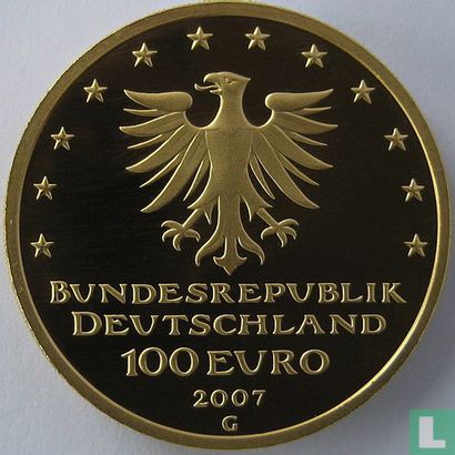 Allemagne 100 euro 2007 (G) "Lübeck" - Image 1