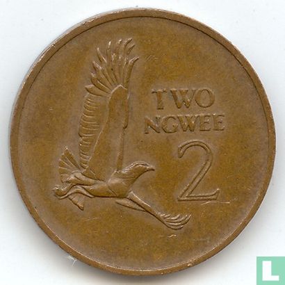 Zambia 2 ngwee 1968 - Image 2