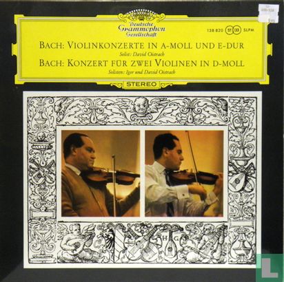 Bach : Violinkonzerte in A-moll und E-dur - Konzert für zwei Violinen in D-moll  - Afbeelding 1