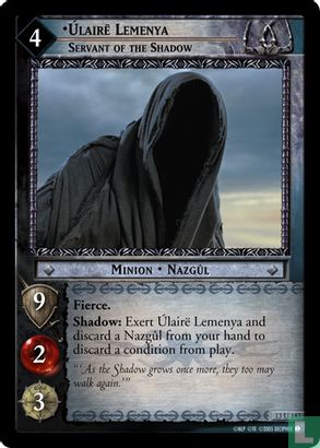Úlairë Lemenya, Servant of the Shadow - Image 1