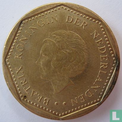 Niederländische Antillen 5 Gulden 1998 - Bild 2