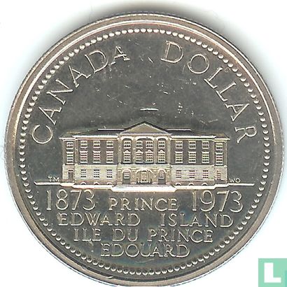 Canada 1 dollar 1973 "100th Anniversary of the Accession of Prince Edward Island" - Afbeelding 1