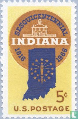 150 jaar staat Indiana