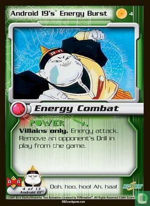 Android 19's Energy Burst