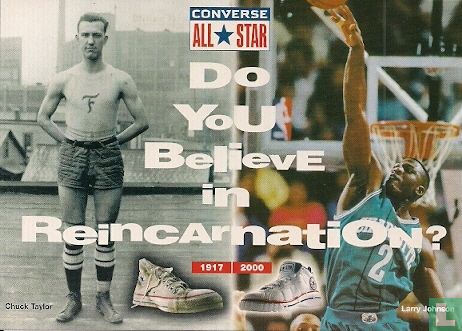 B001181 - Converse All Star "Do You Believe In...?" - Image 1