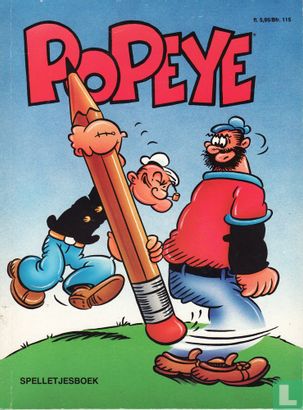 Popeye spelletjesboek - Afbeelding 1