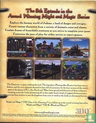 MIght and Magic VIII: Day of the Destroyer - Afbeelding 2