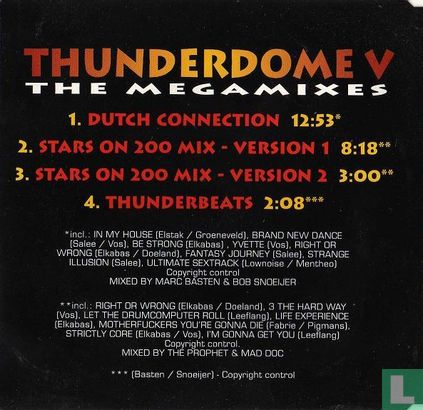 Thunderdome V The Megamixes - Afbeelding 2
