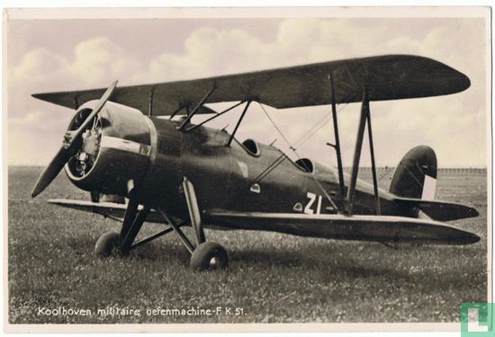 Koolhoven militaire oefenmachine F.K.51