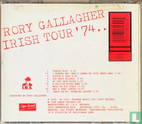 Irish tour '74 - Image 2
