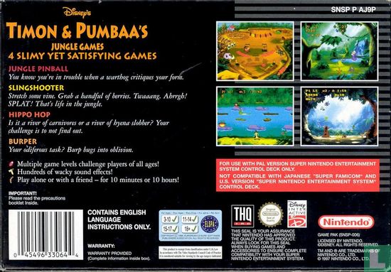 Timon & Pumbaa's Jungle Games - Image 2