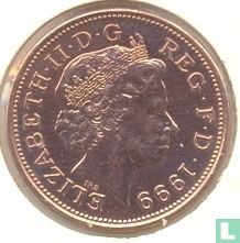 Royaume-Uni 2 pence 1999 (acier cuivré) - Image 1