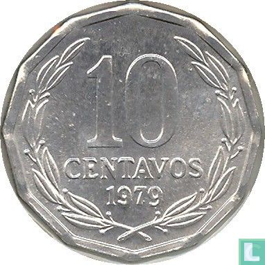 Chile 10 Centavo 1979 - Bild 1