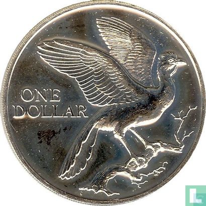 Trinidad and Tobago 1 dollar 1980 (PROOF) - Image 2