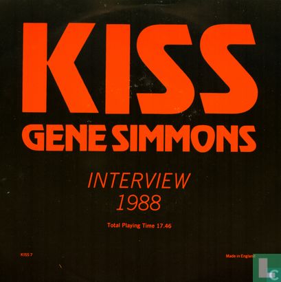 Gene Simmons Interview 1988 - Afbeelding 1