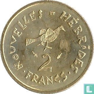 Nieuwe Hebriden 2 francs 1979 - Afbeelding 2