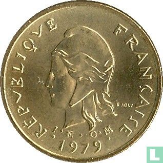 Nieuwe Hebriden 2 francs 1979 - Afbeelding 1
