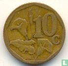South Africa 10 cents 2003 - Image 2