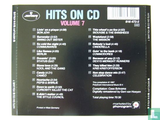 Hits On CD Vol. 7 - Afbeelding 2