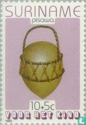 Children's stamps - Caribbean artifacts