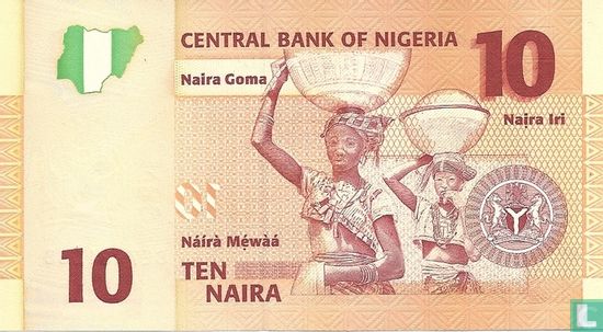 Nigeria 10 Naira 2006 - Image 2