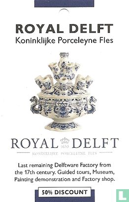 Koninklijke Porceleyne Fles - Royal Delft  - Afbeelding 1