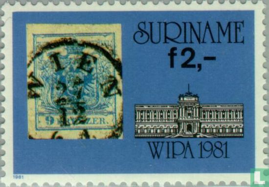 Stamp exhibition WIPA