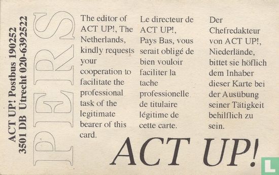 ACT UP!  - Afbeelding 2