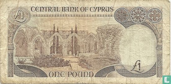 Chypre 1 Pound 1992 - Image 2