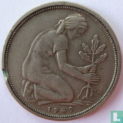 Deutschland 50 Pfennig 1949 (D) - Bild 1