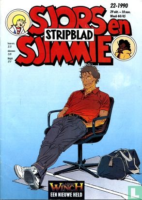 Sjors en Sjimmie stripblad 22 - Image 1