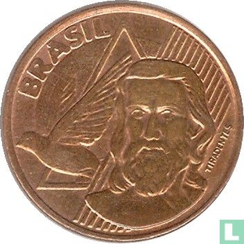 Brésil 5 centavos 2003 - Image 2