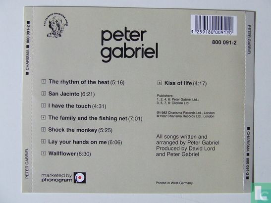 Peter Gabriel IV - Afbeelding 2