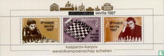 Third match WK Kasparov / Karpov
